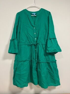 Draper James Emerald Green Dress